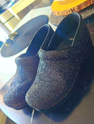Dansko women black glitter - dansko,