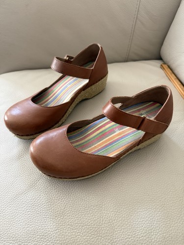 Dansko tan leather mary jane - dansko,