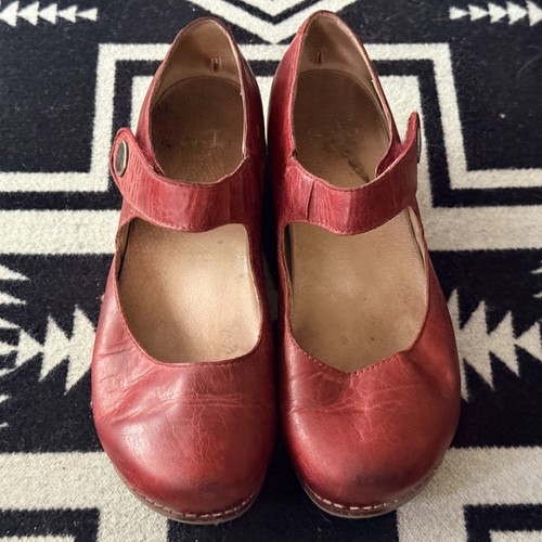 Dansko marcelle red - red, cabrio