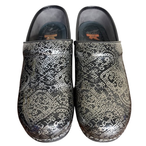 Dansko black silver paisley - silver, xp