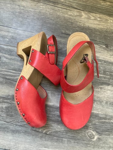 Dansko thea red leather - thea,