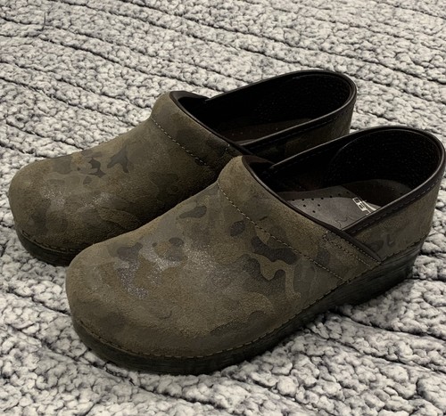 Dansko camouflage clogs 38 - dansko,