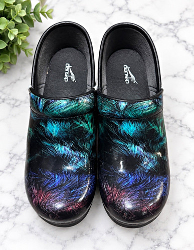 Dansko feather print - print, comfort