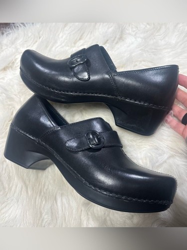 Dansko classic black leather - classic,